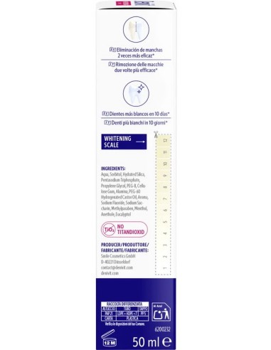 Denivit Dentifricio Antimacchia 50ml - Intenso - Sbiancante
